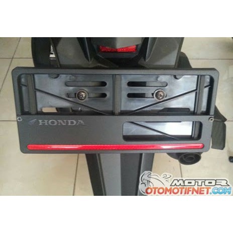 Dudukan Plat Nomor Motor Honda