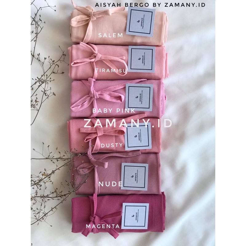 Jilbab Instan bergo Renda Diamond Size 75x85 cm