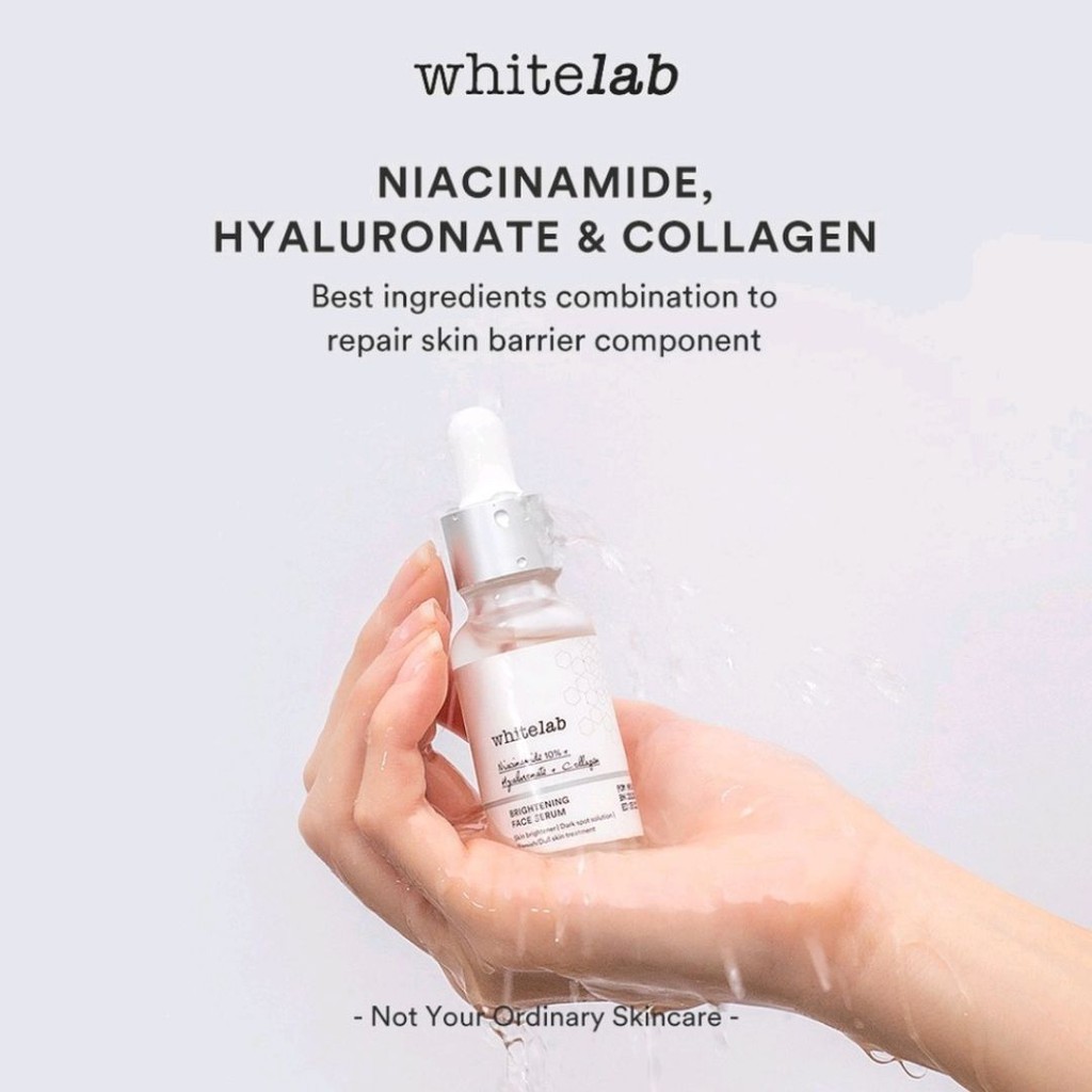 Whitelab Brightening Face Serum / Whitening serum penghilang noda hitam kulit wajah Original BPOM