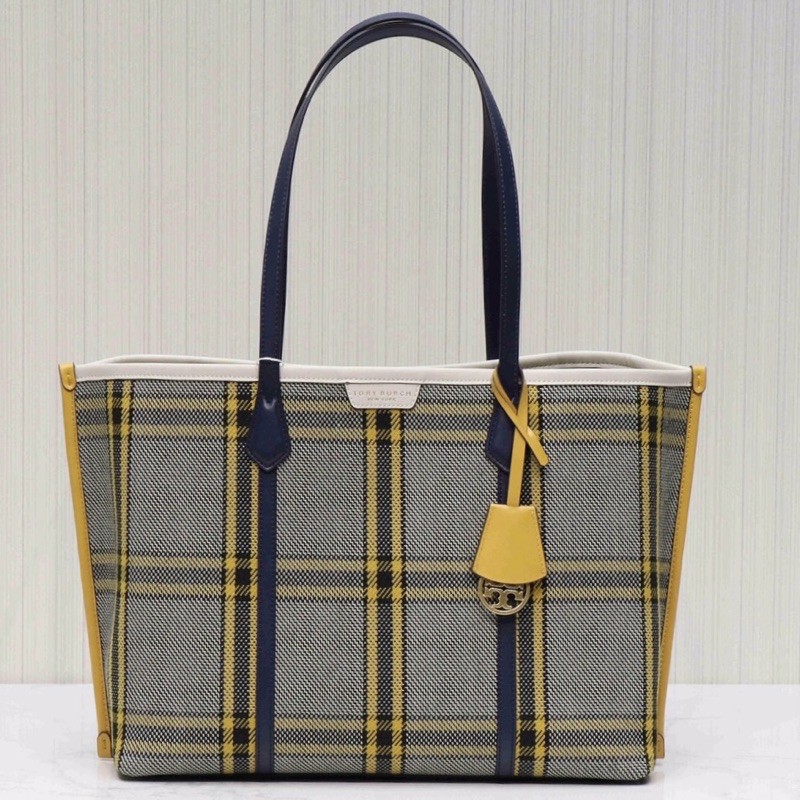 TB Perry Plaid Tote