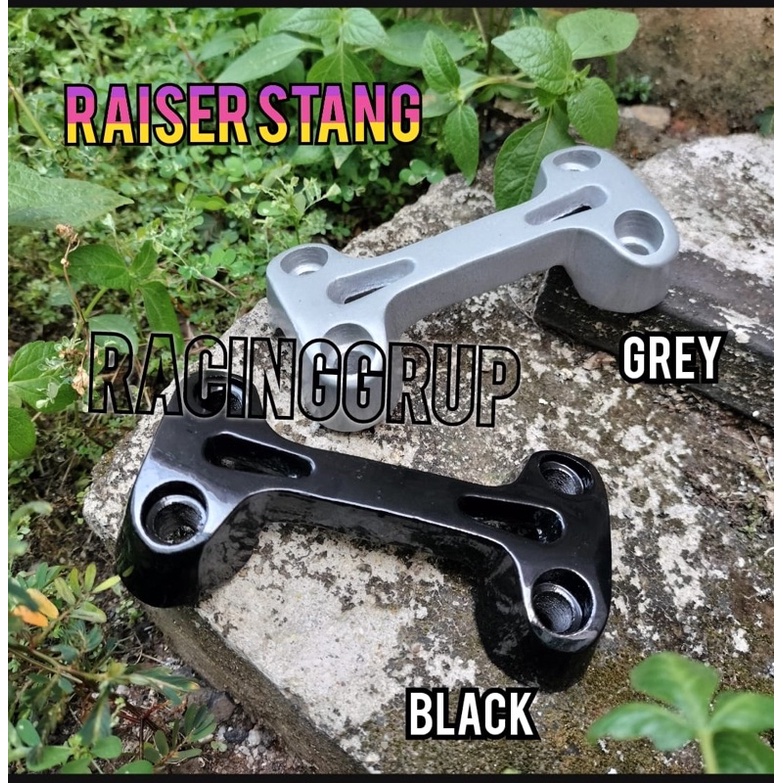 Raiser stang RX king model bpro hitam dan krom pnp rx king tutup kleman stang yamaha rxking  scorpio