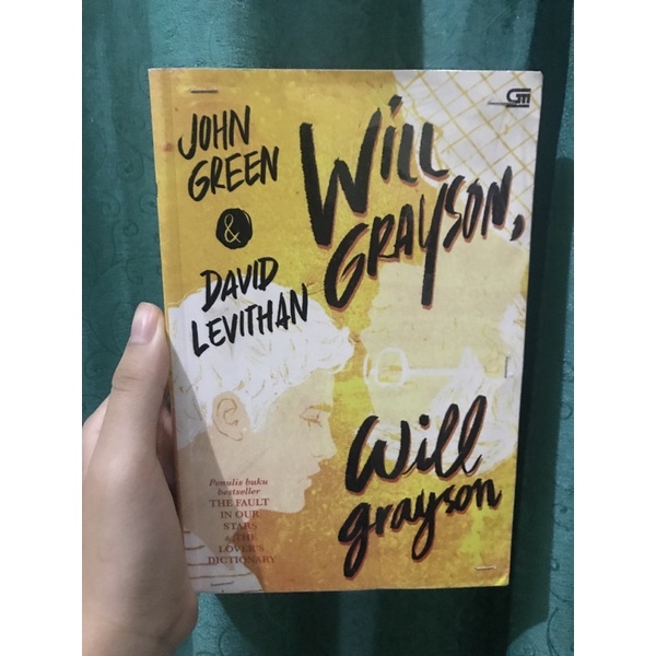 

John Green & David Levithan - Will Grayson, will grayson (buku preloved atau secondhand book)