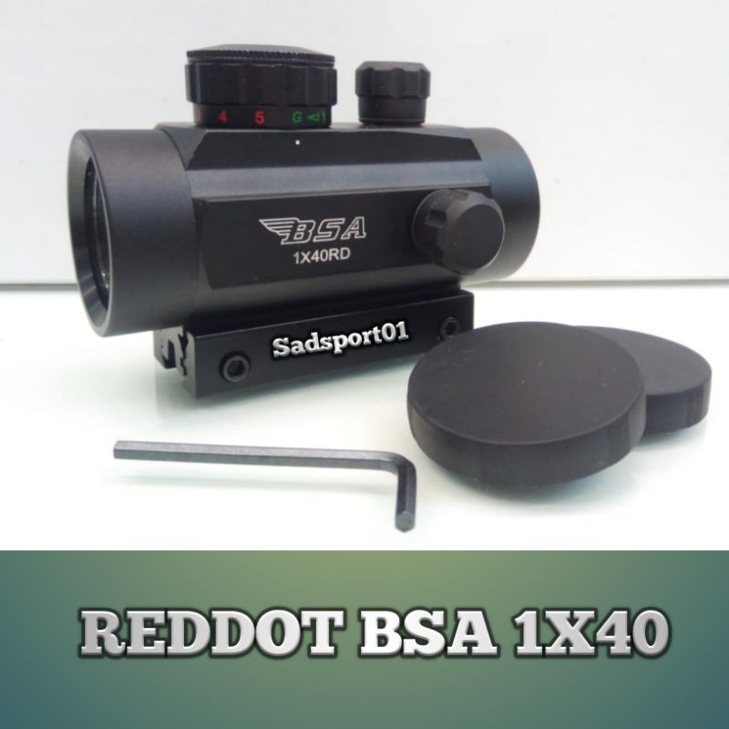 REDDOT BSA 1X40/ALAT BIDIK CEPAT/ALAT BIDIK PASER