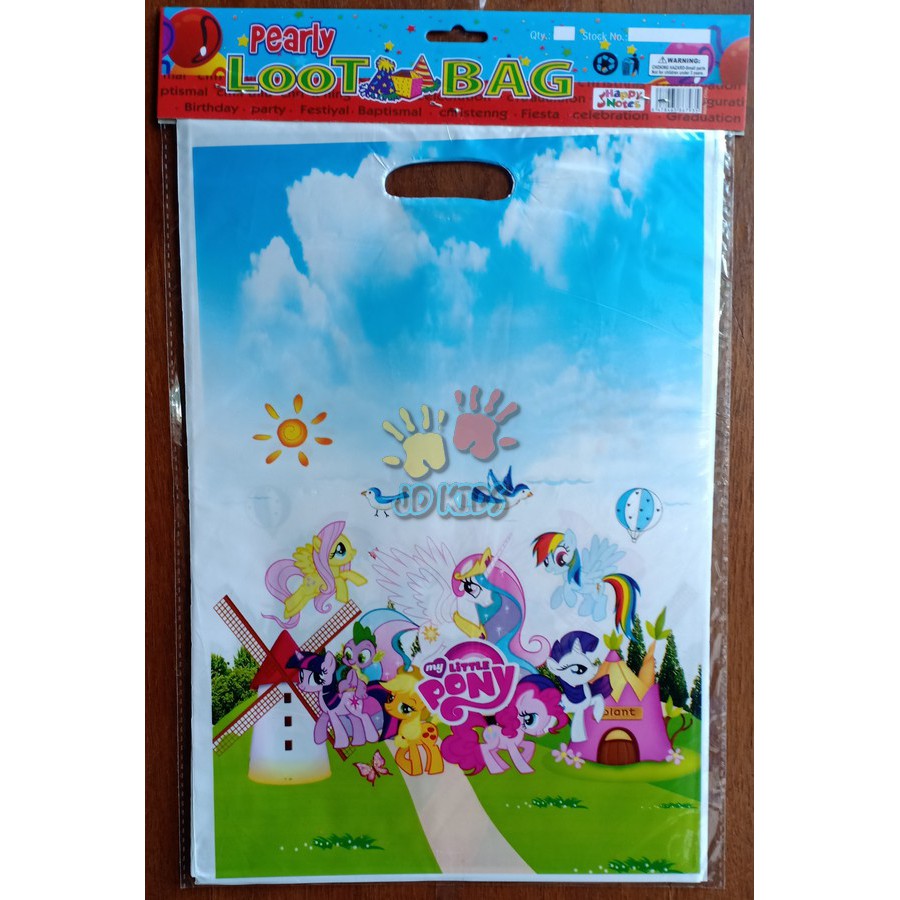 

22x32 Plastik Snack Model Tenteng Little Pony