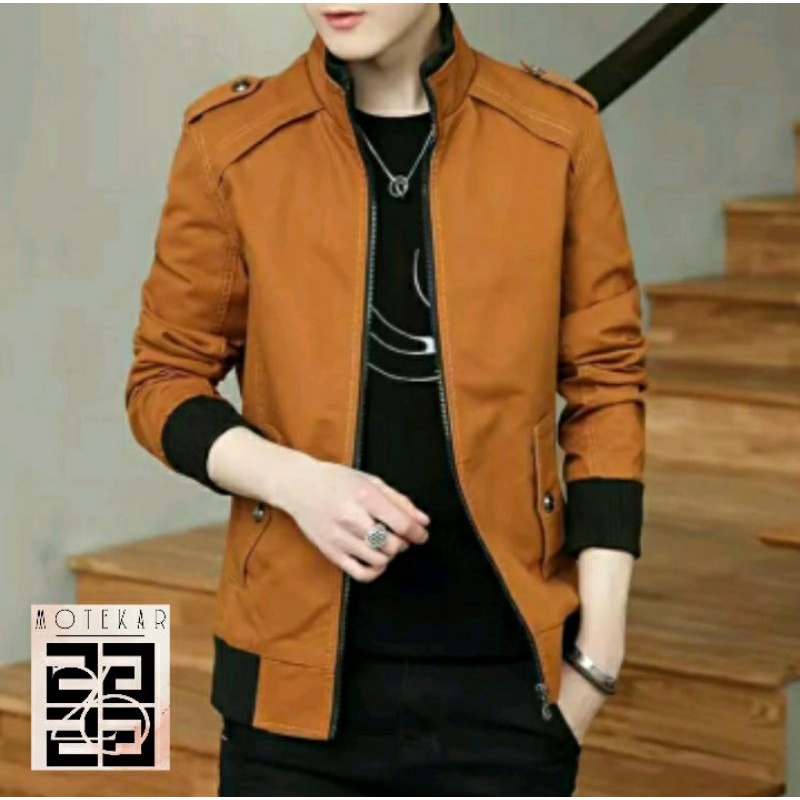 Jaket Fasion Pria / Jaket Semi Korea / Jaket Casual