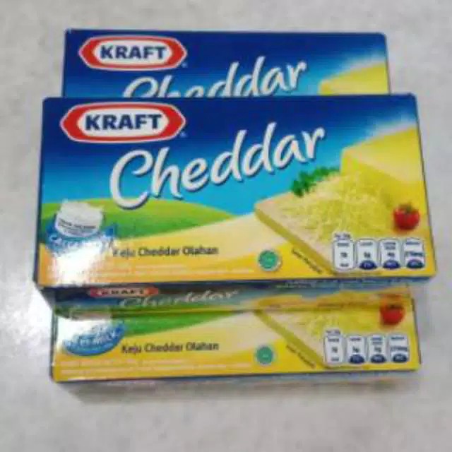 Kraft Cheddar 160 Gram / Keju KRAFT CHEDDAR 160Gr