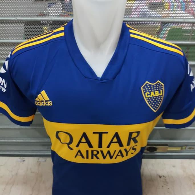Promo Jersey Bola Boca Junior Home Official 2020-2021 Grade Ori Import Tbk
