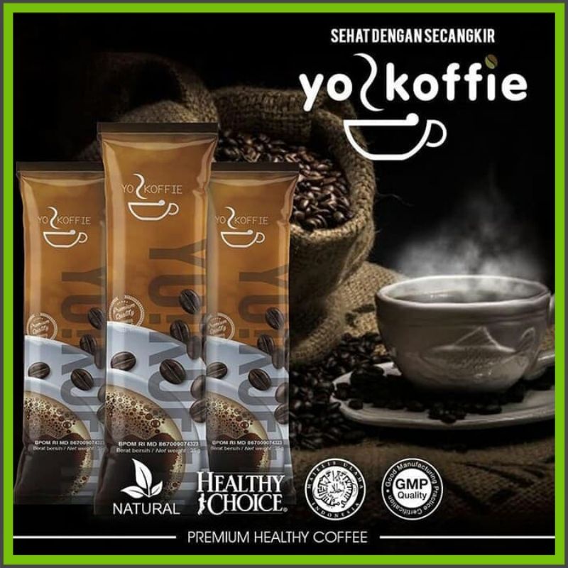 Yo Koffie (paket 3sachets) kopi premium