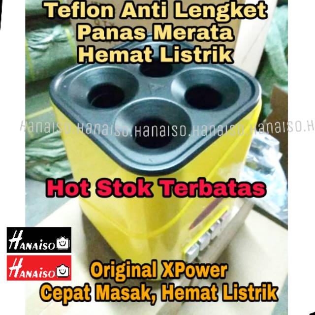 1KG Termurah Medan Hanaiso Egg Master Egg Roll Maker Mesin Sosis Telor Telur / SOSTEL 1 2 4 Lubang Getra