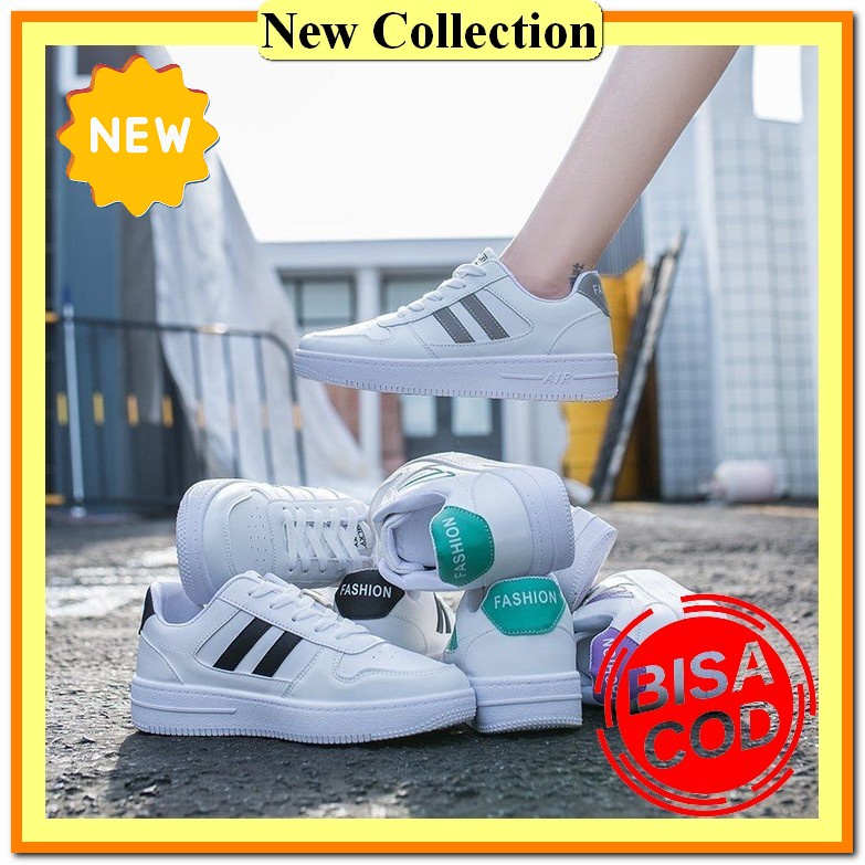 Sepatu Wanita Kekinian Md 907 Sneakers Tanpa Tali Kanvas Sapatu Harian Sneaker Kets Perempuan Casual