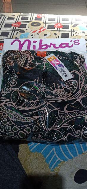 Gamis Nibras Syari Ns 59 Motif Batik Terbaru Busui Friendly