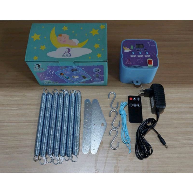 Mesin Ayun Baby Remote bluetooth New 7 Per musik dan timer