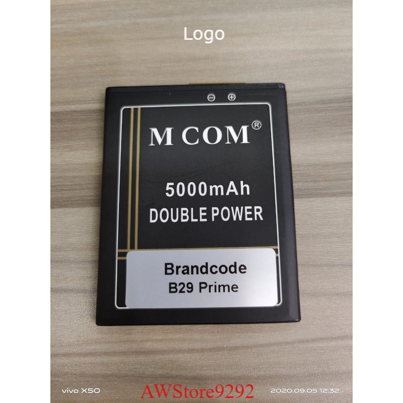 Mcom Battery Batre Baterai Double Power Mcom Brand Code Brancode BrandCode B29 Prime