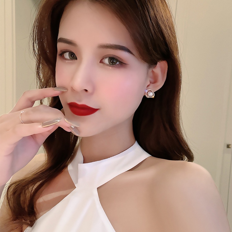 Anting Mutiara Gaya Korea