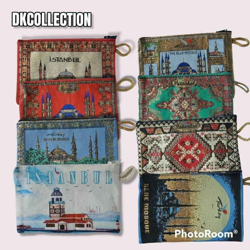 souvenir dompet turkey dompet koin turki pouch turky