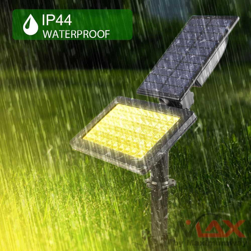 Lampu Taman Tancap Taman Lampu Pagar Lampu Dinding Tenaga Matahari Surya 50 LED Energi surya Solar Panel energy Outdoor luar ruangan anti air waterproof T-SUN 50 LED 5W Solar Garden Light 2 Modes Outdoor Adjustable &amp; Auto ON/OFF Security Lighting for Yard