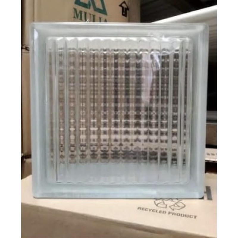 Glass Block Mulya Motif Garis