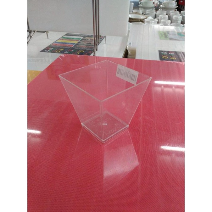 =====] Cetakan Kotak Puding Plastik Besar / Jelly Mousse