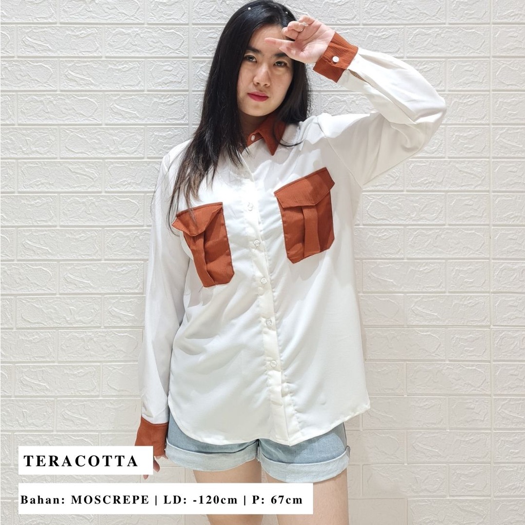 3799 levi two tone shirt