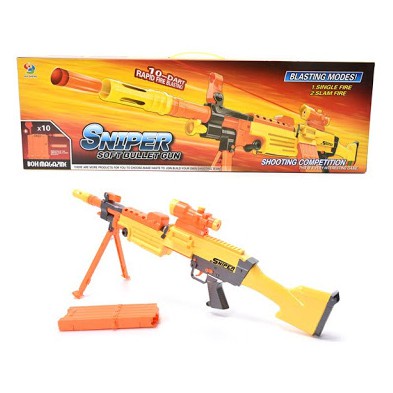JTM - MAINAN SNIPER NERF GUN SOFT BULLET GUN GEDENYA