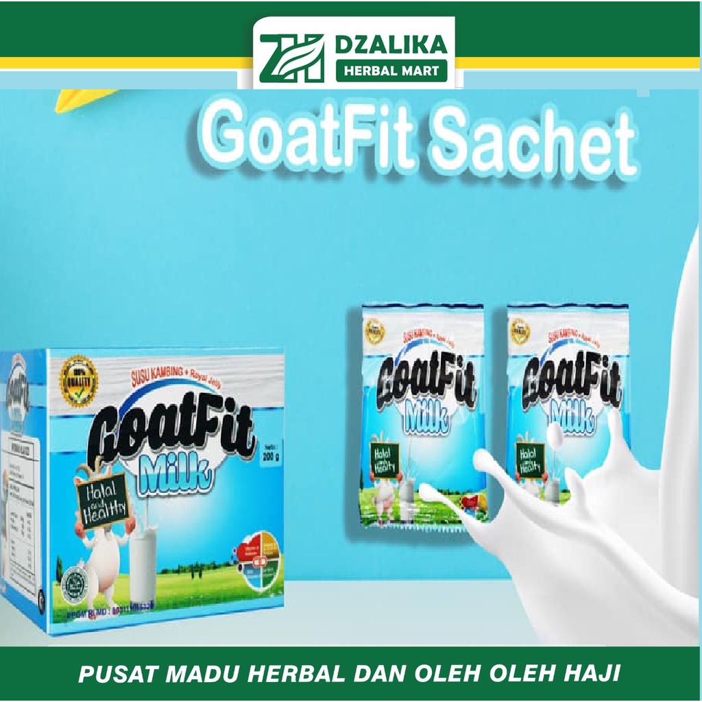 

SUSU KAMBING GOATFIT MILK PLUS ROYAL JELLY (10 SACHET)