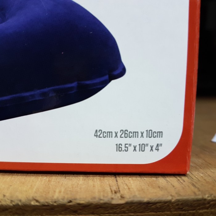 Bantal Angin Kotak / Tiup / Tidur / Perjalanan / Bestway / Air Pillow