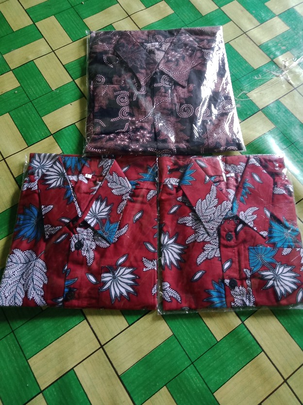 Batik Anak Murah Baju Kemeja Batik Anak Cowok Laki-laki Umur 1 2 3 Tahun Hem Batik Anak Btank101