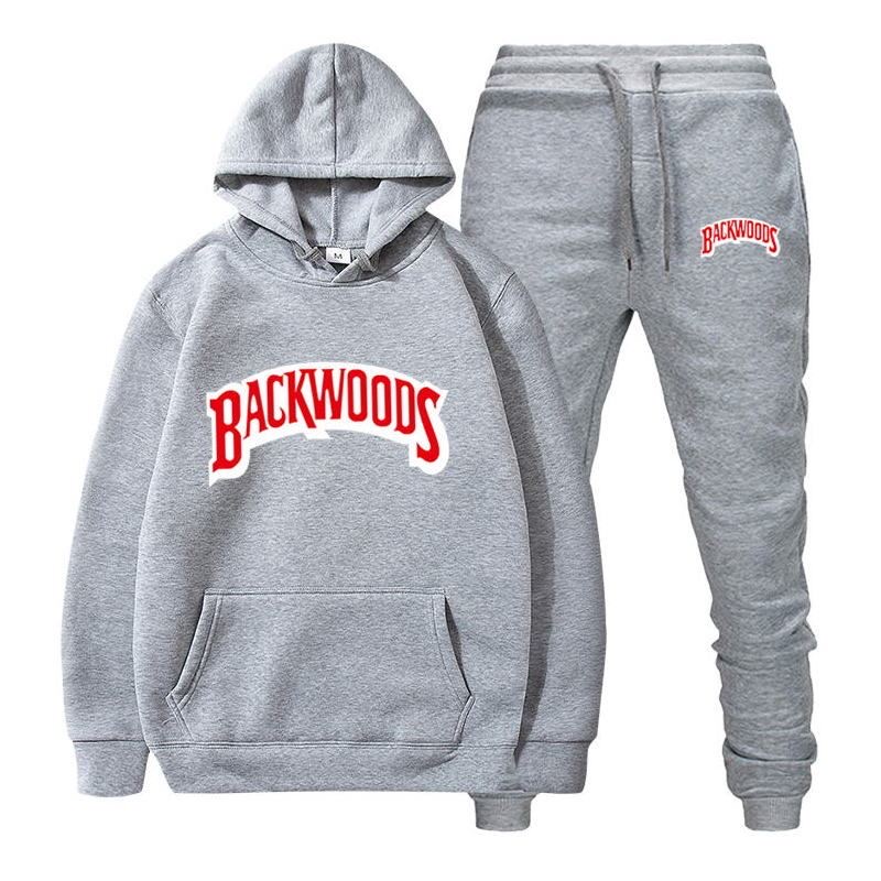 Backwood II Setelan Celana Jogger &amp; Jumper Hoodie II  Set sweater Hoodie dan Celana Joger Panjang ( Pria &amp; Wanita )