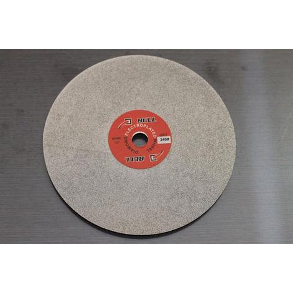 PIRINGAN DIAMOND LAP / DISC UNTUK POLES / ASAH BATU PERMATA 8 INCH #240