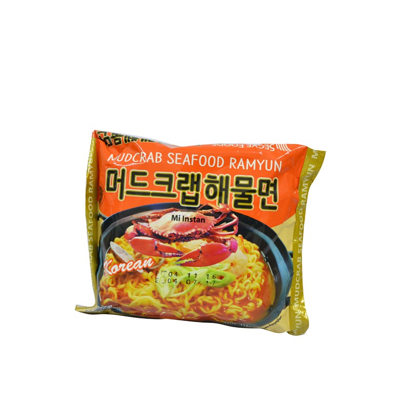 

SEGYE MUDCRAB SEAFOOD RAMYUN 120GR