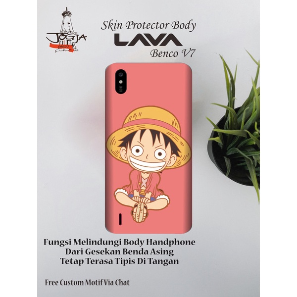 Dapat 2 PCS Garskin HP Lava Benco V7 Motif lutf - Free Custom Via Chat