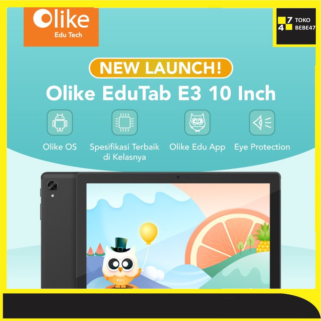 OLIKE EDUTAB E3 10 INCH TABLET ANAK GARANSI RESMI OLIKE