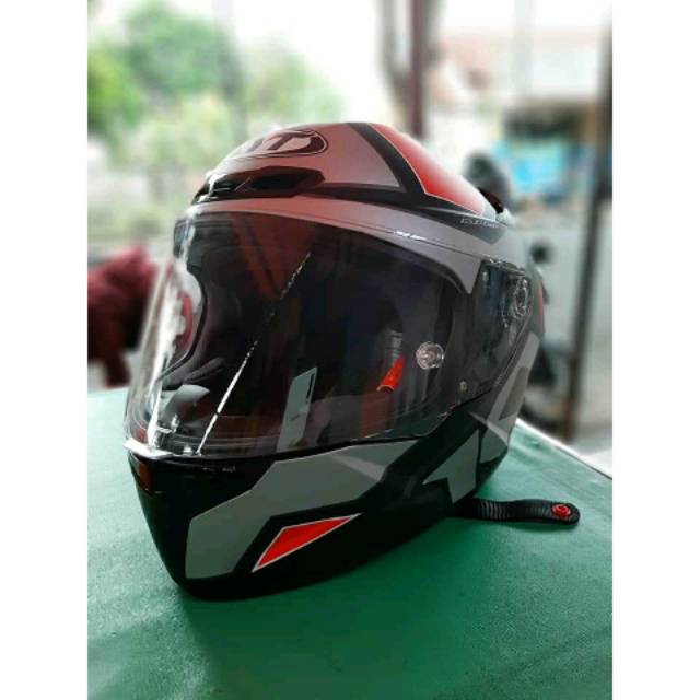 Helm kyt tt course electron matt red original size L not arai shoei agv