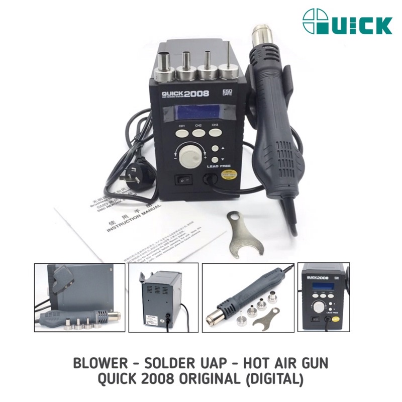 SOLDER UAP / BLOWER QUICK 2008 DIGITAL ORI