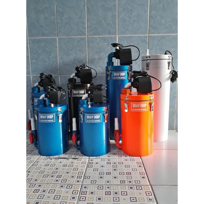 

Canister braydeep diy 6 inchi tinggi 35 cm ph 2000l/h