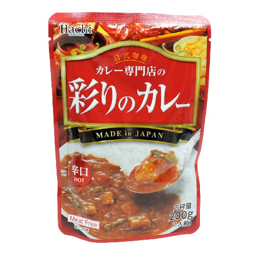 Hachi Curry Sauce Medium 200gr