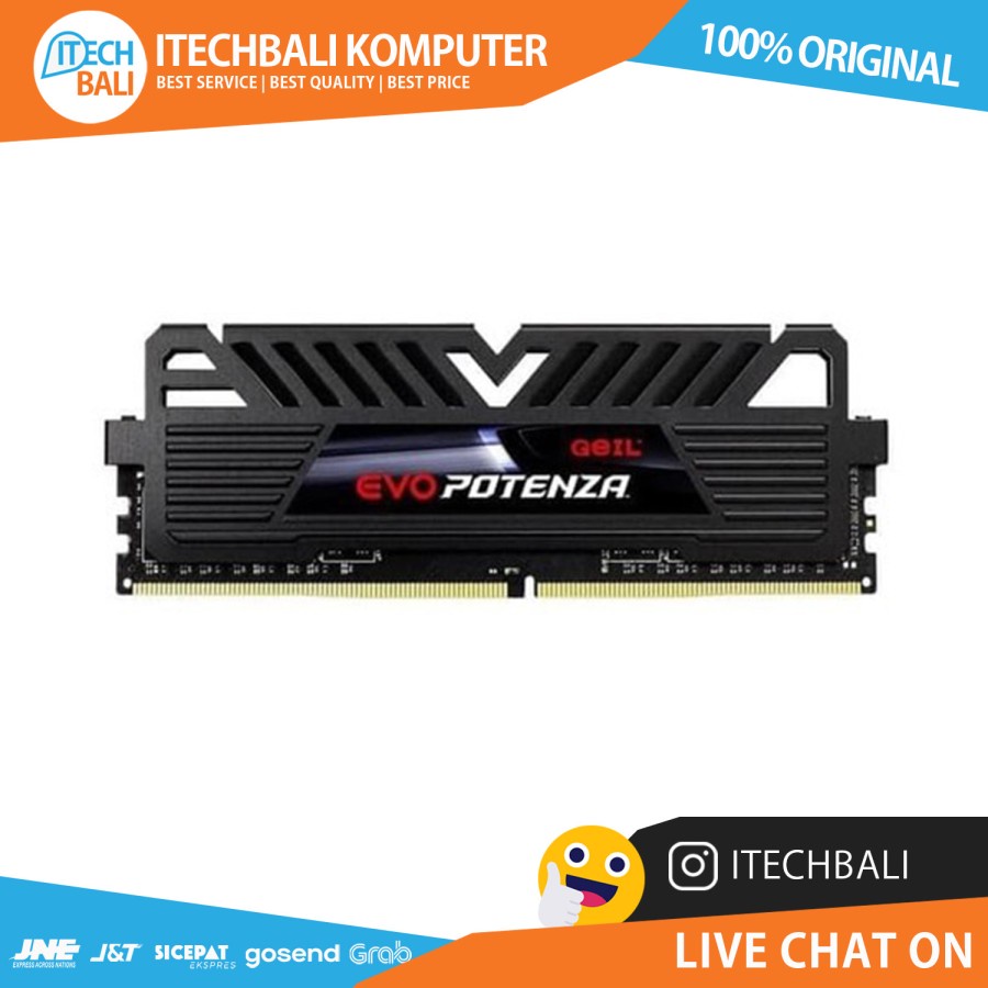 GEIL DDR4 EVO POTENZA 8GB PC21300 2666MHz Single Channel | ITECHBALI