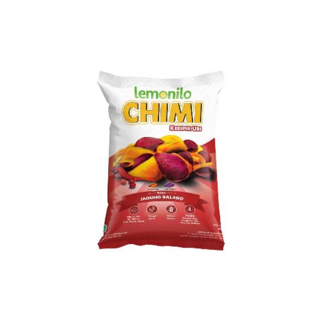 

Khas Lemonilo Chimi Keripik Ubi Rasa Jagung Balado 40 gram