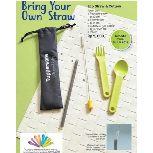 ECO CUTLERY N STRAW