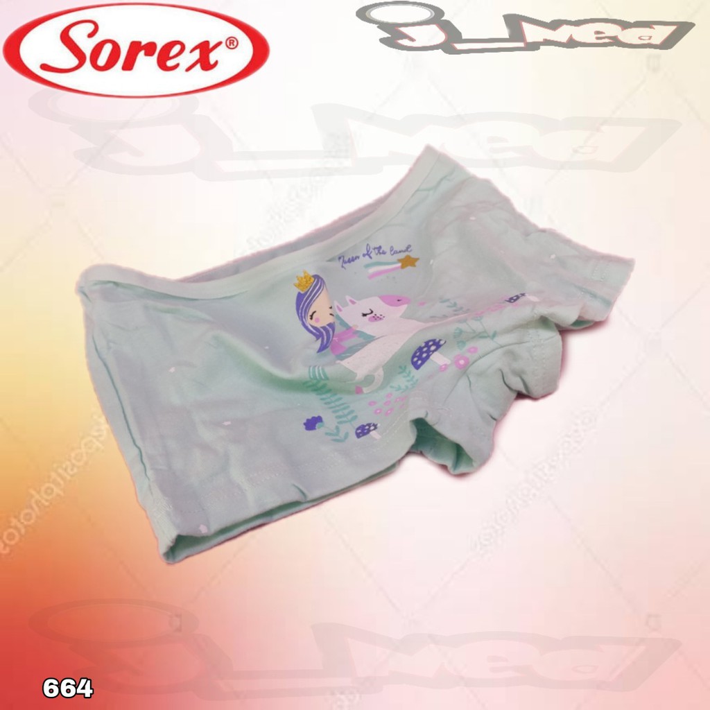 J664 | CD BOXER ANAK WANITA SOREX | BOXER ANAK PEREMPUAN SOREX