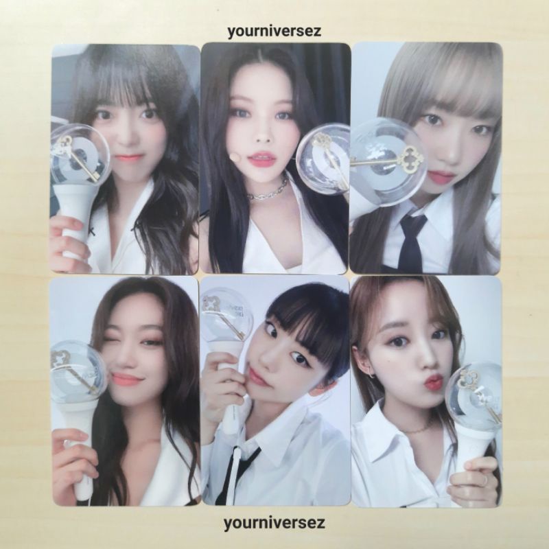 Album Photocard WeMe Lightstick Suyeon Doyeon Yoojung Sei Rina Lua