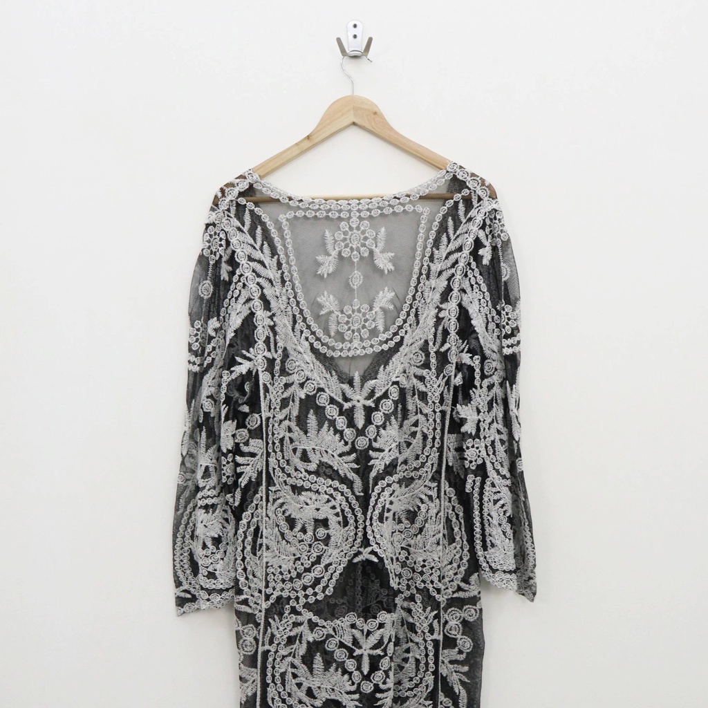 Vaya lace long outer - Thejanclothes