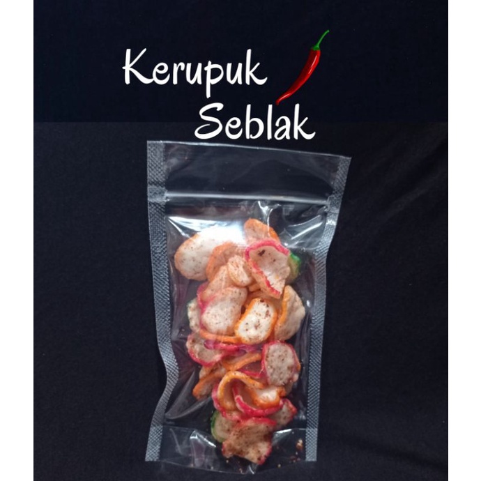 

Kerupuk Seblak Kering Pedas Gurih