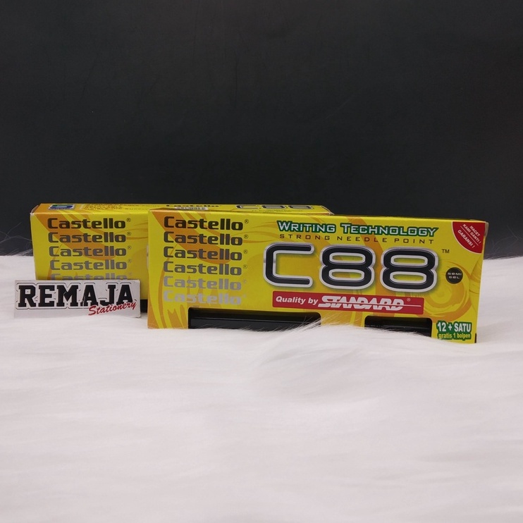 

Bolpoin / Pulpen Standard Castello C88 per pack