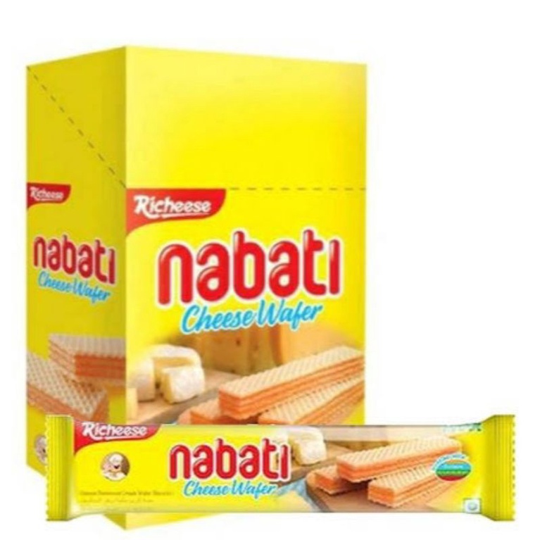 

Camilan Ringan Richeese Wafer Nabati 8 g