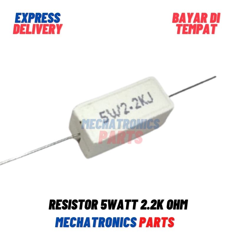 [PAS-9353] RESISTOR 5WATT 2.2K