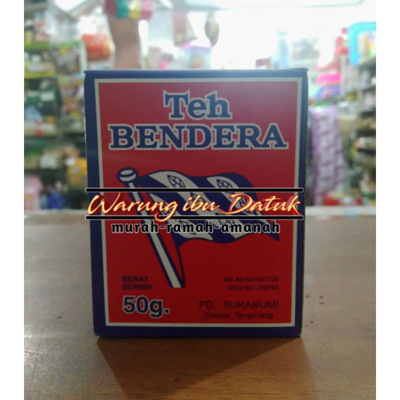 

Teh cap BENDERA bubuk 50g