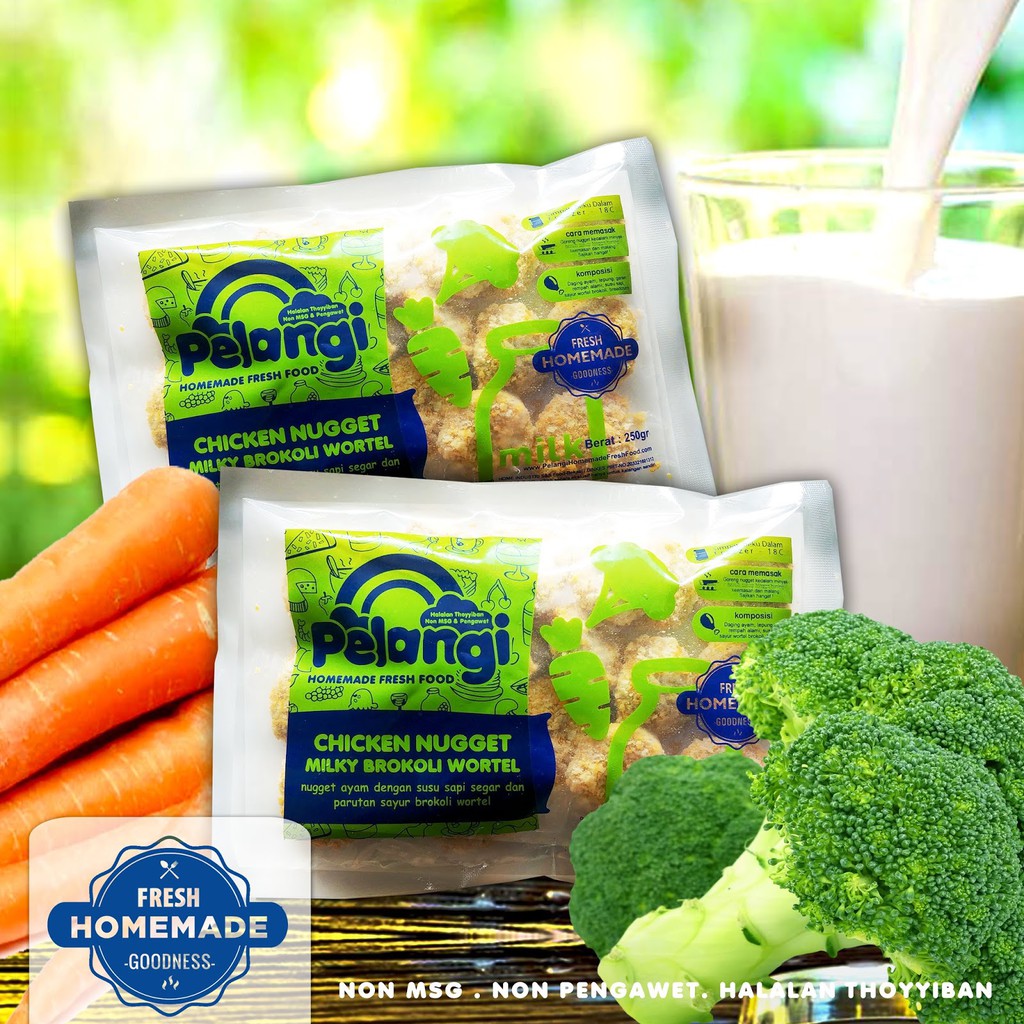

Premium Chicken Nugget Milky Veggie/nugget/naget/non msg non pengawet