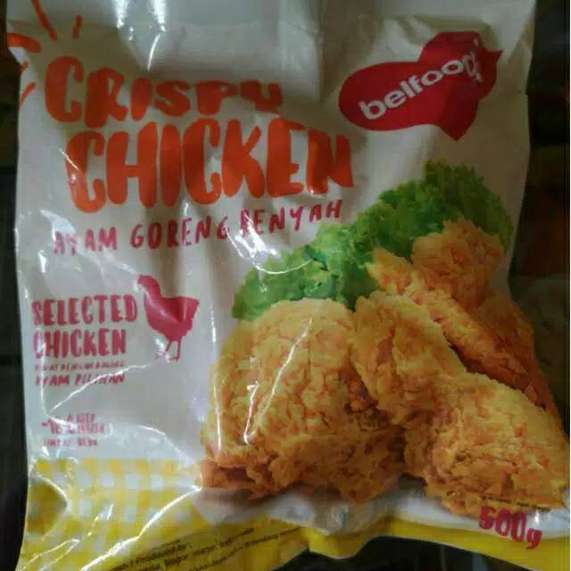 

Bellfoods crispy chicken ayam 500 gram (grab expres only)