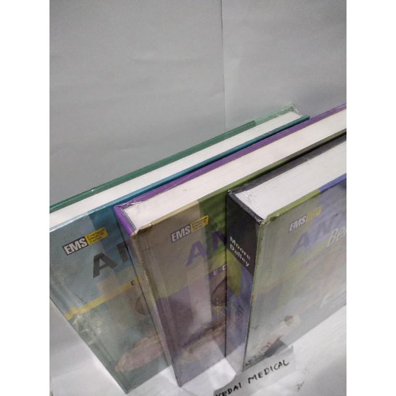 PAKET 3 BUKU ANATOMI BERORIENTASI KLINIS JILID 1, JILID 2 &amp; JILID 3 KEITH L. MOORE ORIGINAL